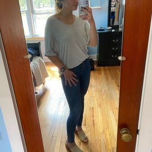 Made in USA flowy off the shoulder top